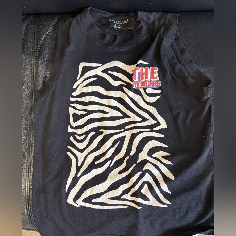 Monogram Graphic Tee “The Weirdos”